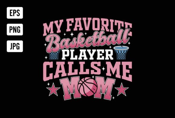Basketball Mom Quote T-Shirt Design: A Creative Asset