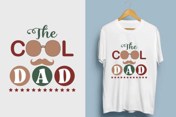 Cool Dad Father's Day T-Shirt Design: A Designer's Asset