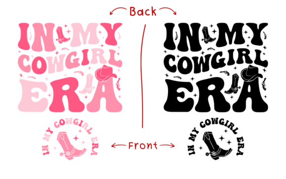 In My Cowgirl Era Groovy Design SVG PNG: A Creative Asset