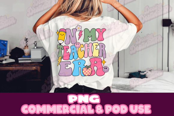 In My Teacher Era Sublimation Design: A Modern Educator's Aesthetic