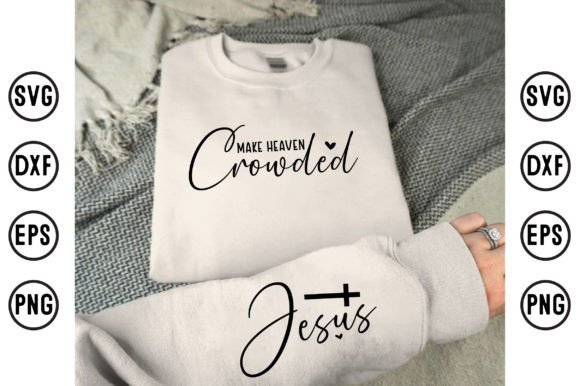 Inspire with the Make Heaven Crowded Jesus Sleeve Design