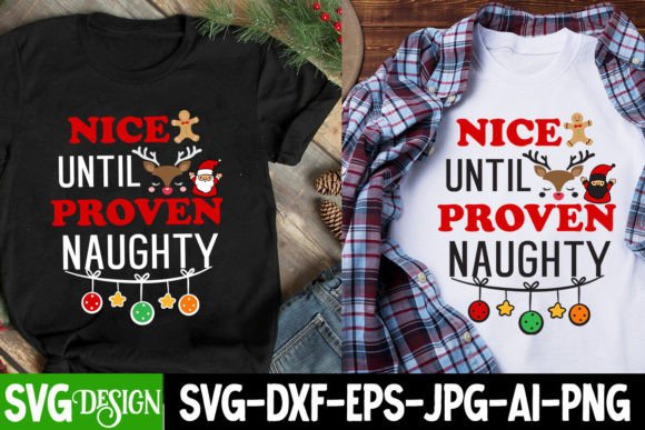 Nice Until Proven Naughty: A Festive Design Bundle