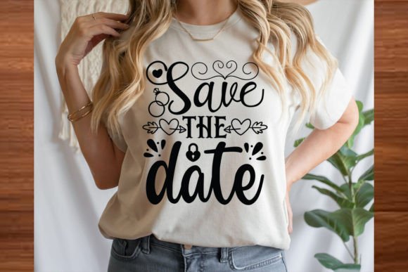 Save the Date SVG Design: Elevating Wedding Graphics