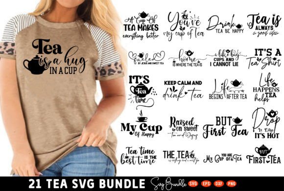Tea Quotes SVG Bundle: Elevate Your Creative Projects